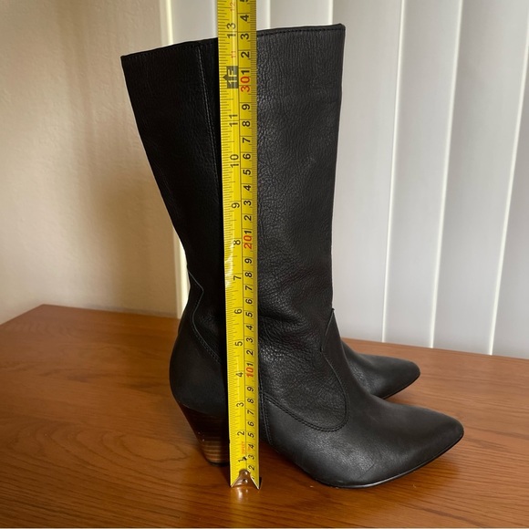 Naked Feet Semper Leather Boots Size 6.5 Black - Picture 11 of 16